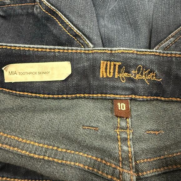 Kut From The Kloth Women’s Mia Toothpick Skinny Jeans Size 10 - Picture 4 of 6